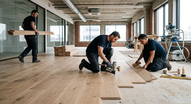 Commercial Hardwood Service in Racine, WI