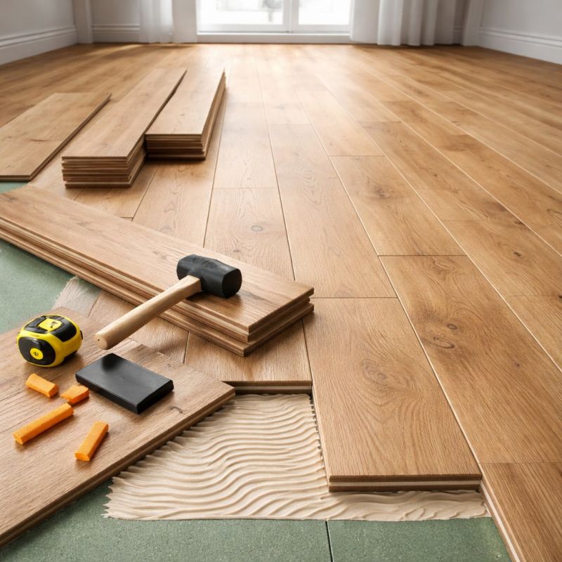 Engineered Wood Installation in Racine, WI