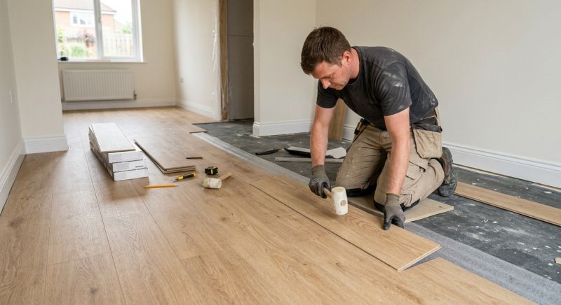 Linoleum Floor Installation in Kenosha County, WI