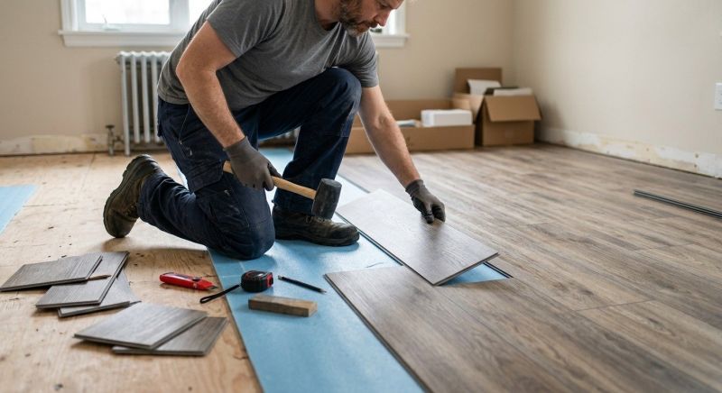 Linoleum Floor Installation in Milwaukee County, WI