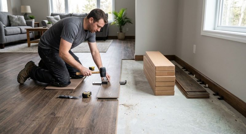 Luxury Vinyl Tile Installation in Kansasville, WI