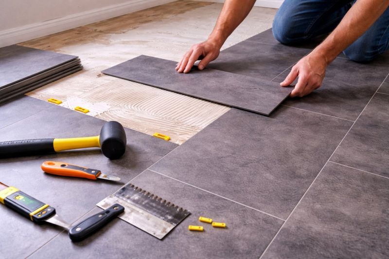 Luxury Vinyl Tile Installation in Milwaukee County, WI