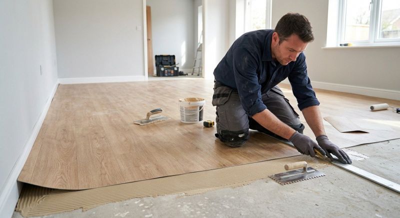 Sheet Flooring Installation in Franklin, WI