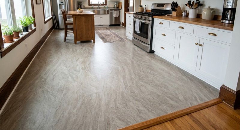 Sheet Linoleum Installation in Zion, IL