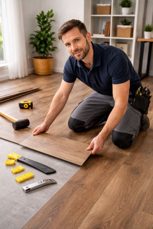 Vinyl Flooring Service in Racine, WI