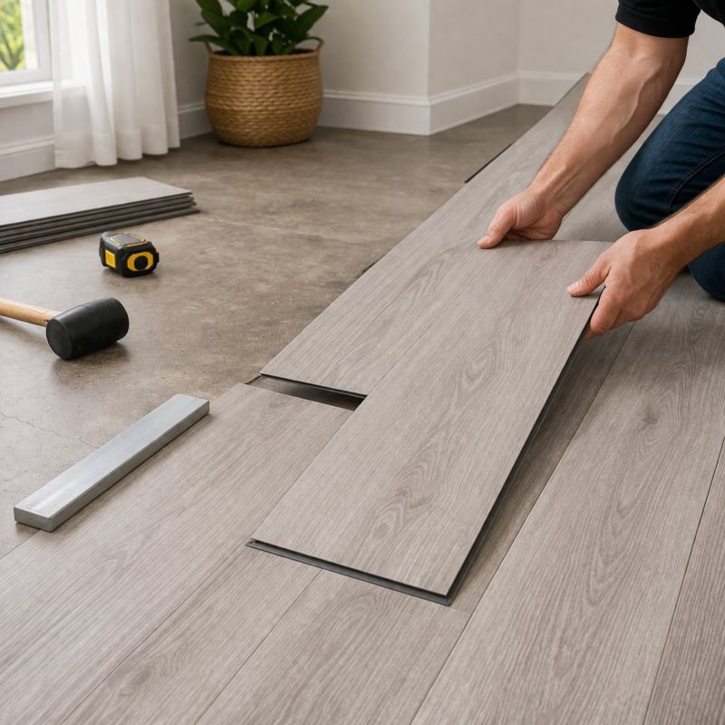 Vinyl Tile Installation in Racine, WI